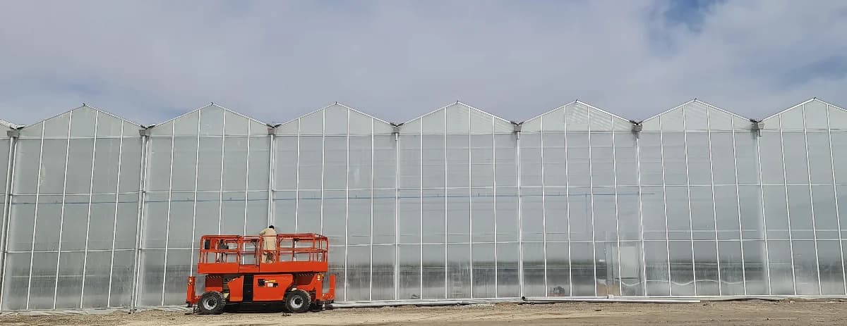 Warehouse with organized materials and inventory control